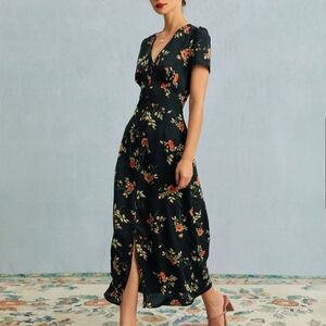 Short Sleeve Maxi Dress XL